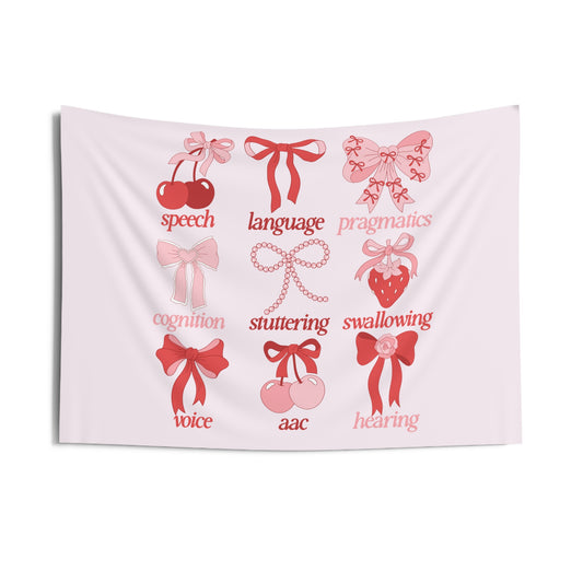 cherry SLP scope wall tapestry