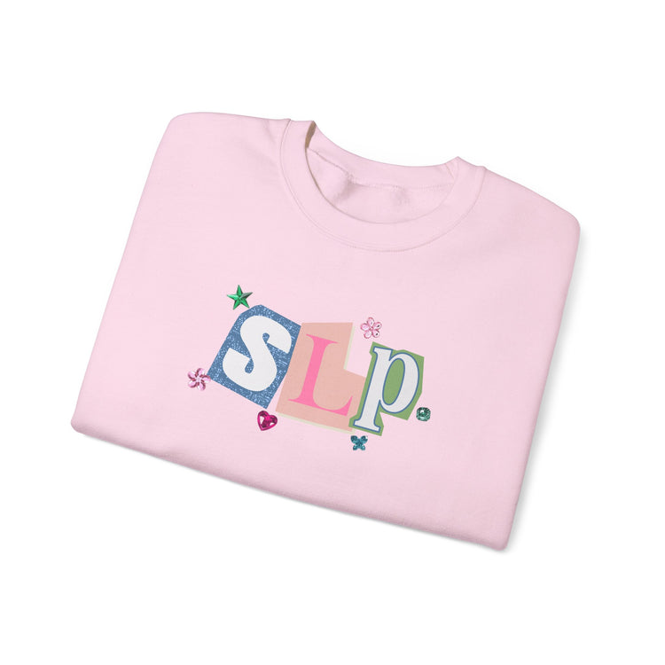 SLP newspaper gem crewneck