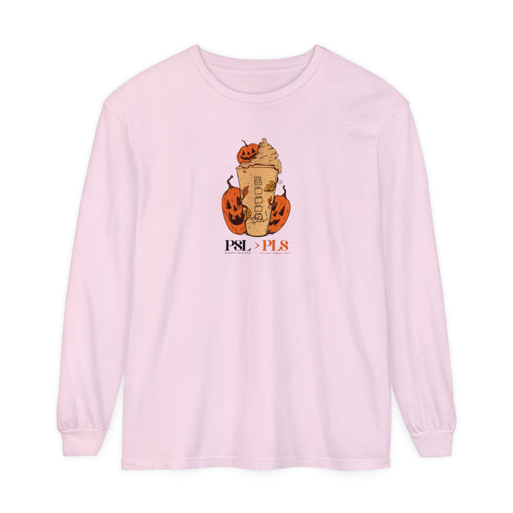 PSL/PLS comfort colors long sleeve tee