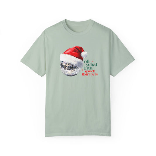 oh what fun speech therapy is! scope comfort colors tee