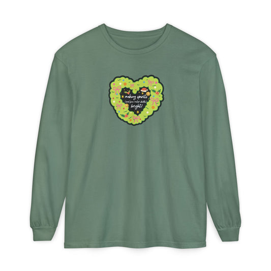 making spirits and fine motor skills bright! long sleeve tee