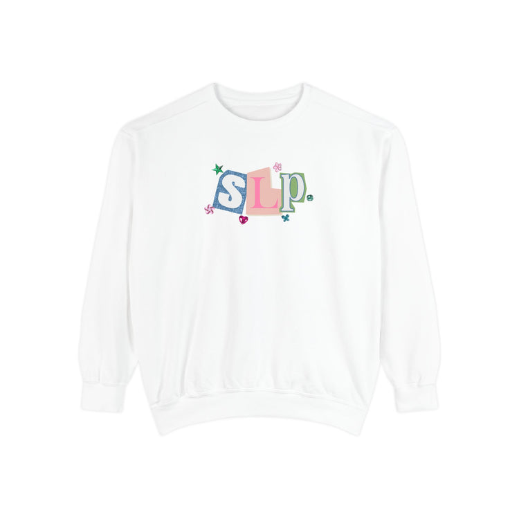 SLP newspaper gem comfort colors crewneck