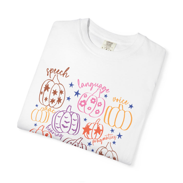 pumpkin slp scope comfort colors tee