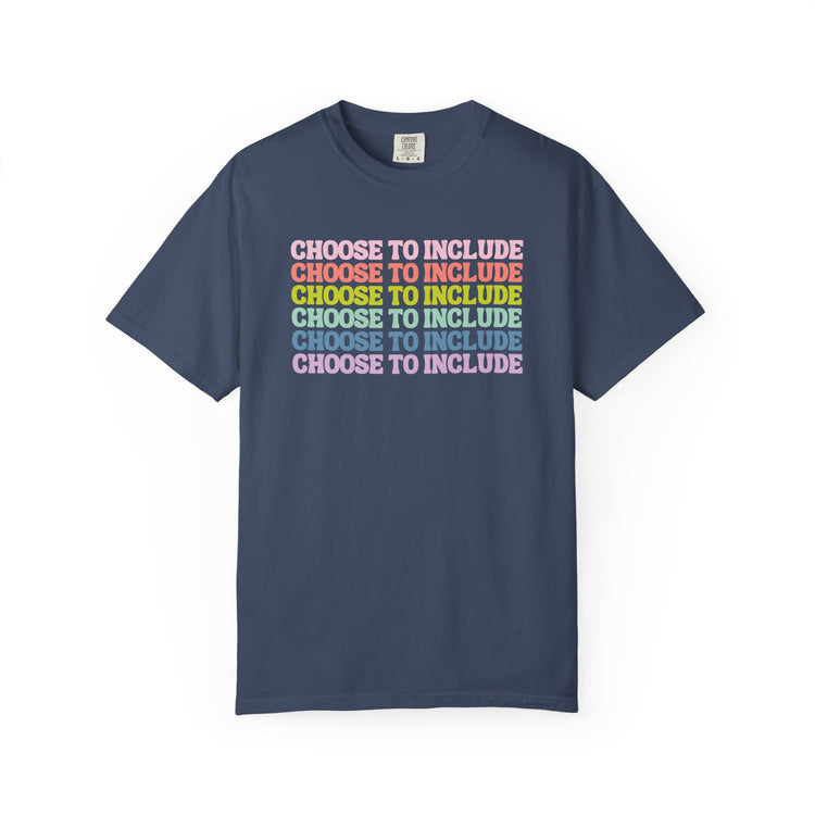choose to include comfort colors tee