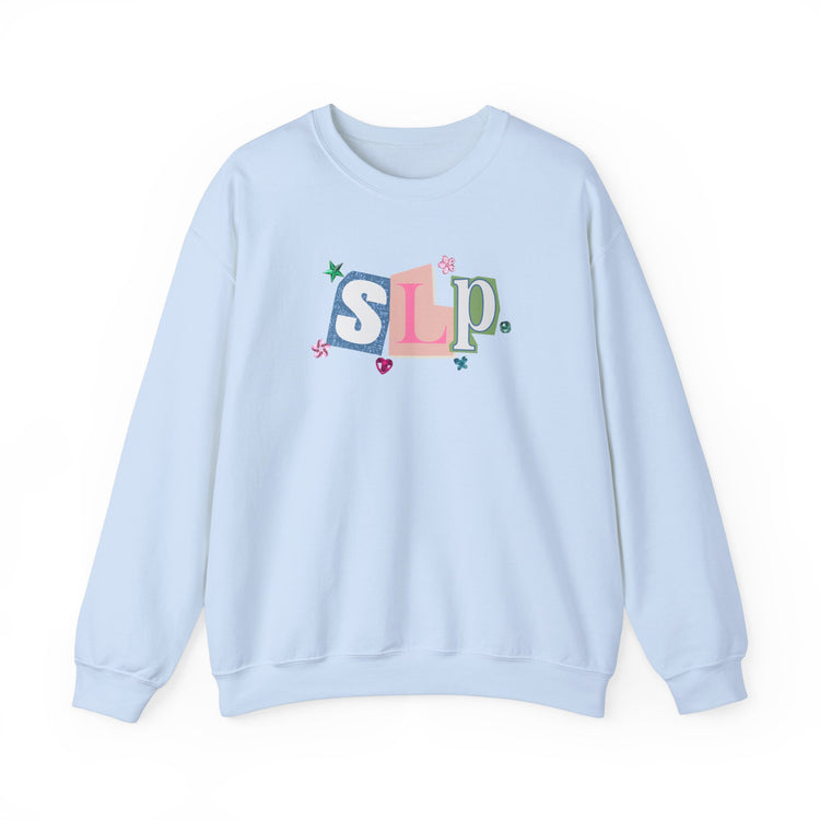 SLP newspaper gem crewneck