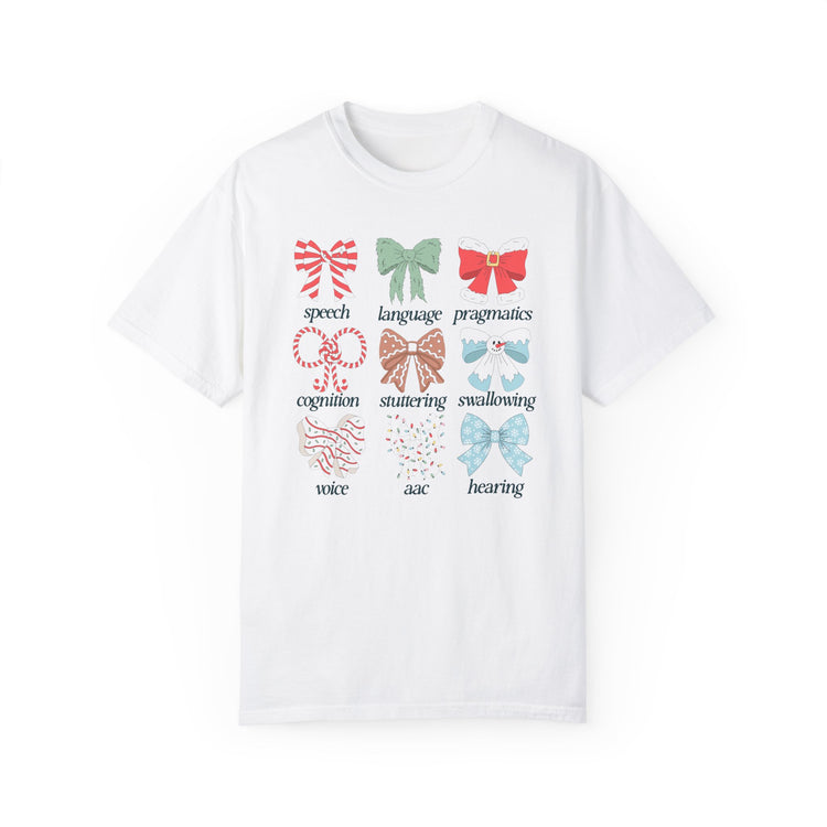 merry bow slp scope comfort colors tee