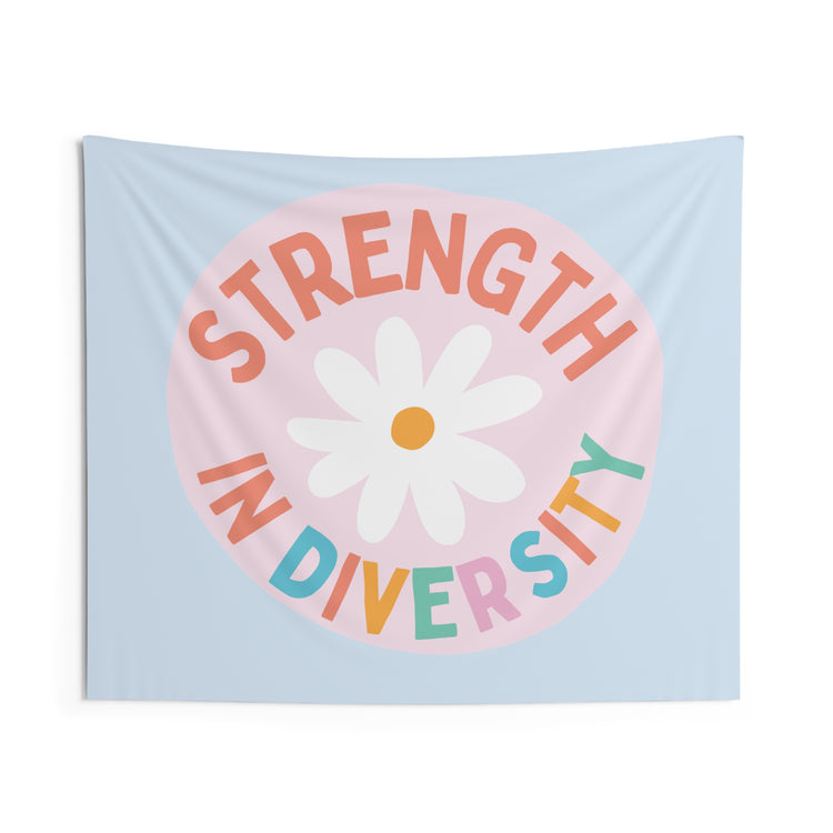 strength in diversity wall tapestry