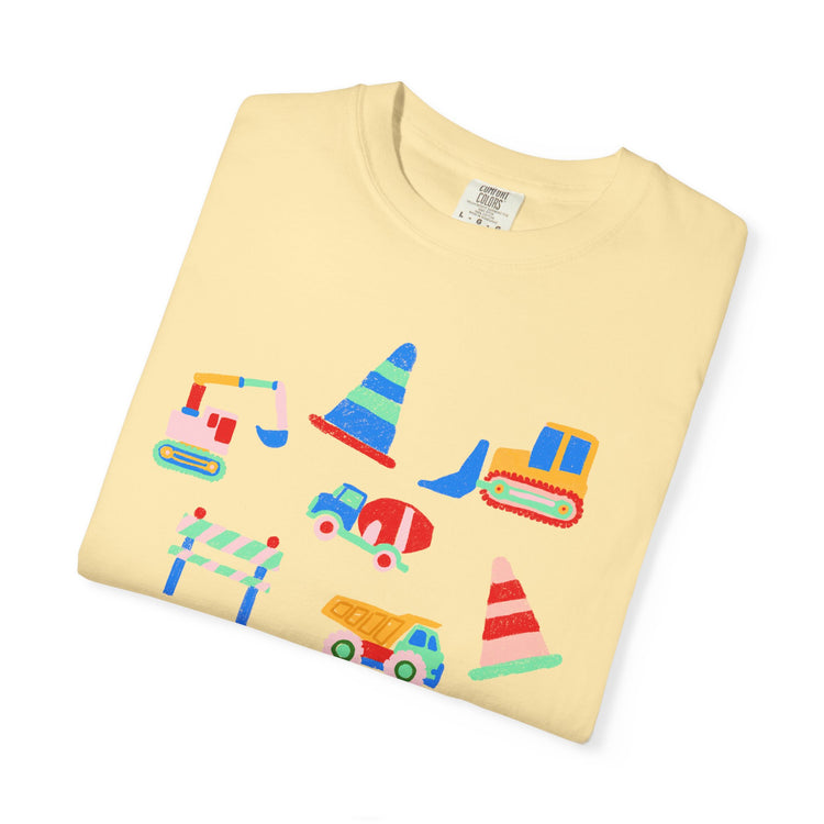 communication under construction! comfort colors tee