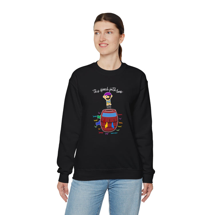 pirate speech path loves crewneck