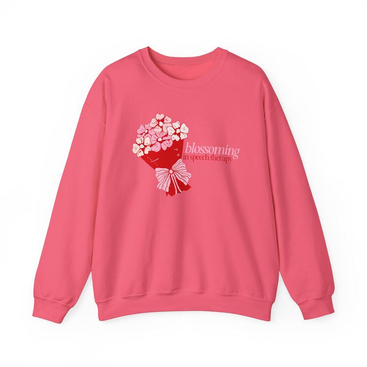 blossoming in speech flowers crewneck