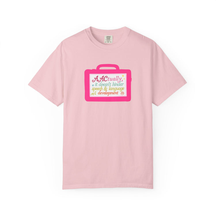 AAC device facts comfort colors tee