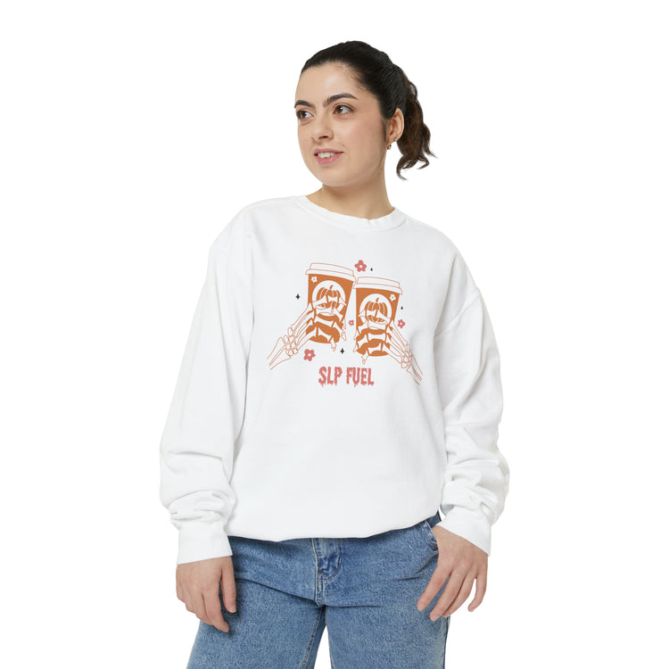 SLP fuel pumpkin spice comfort colors crewneck