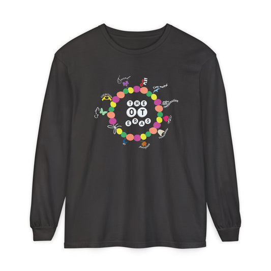 OT scope friendship bracelet comfort colors long sleeve tee