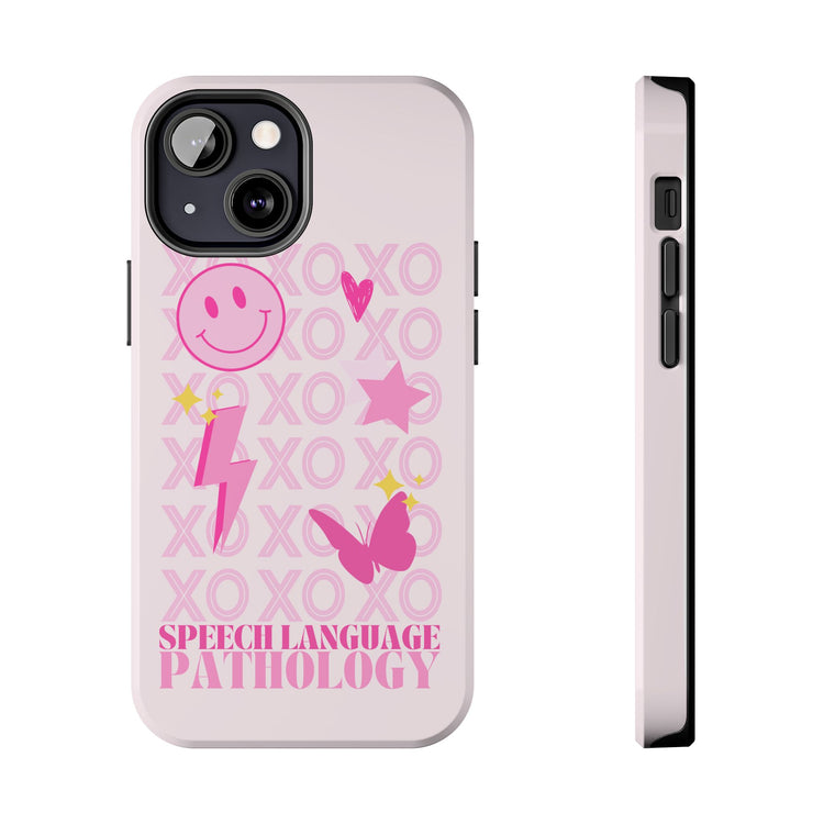 xoxo speech pathology iPhone case