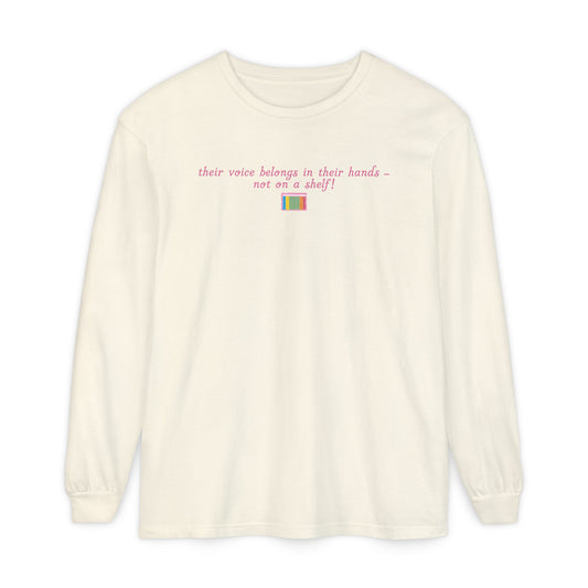 get off the shelf AAC! long sleeve tee