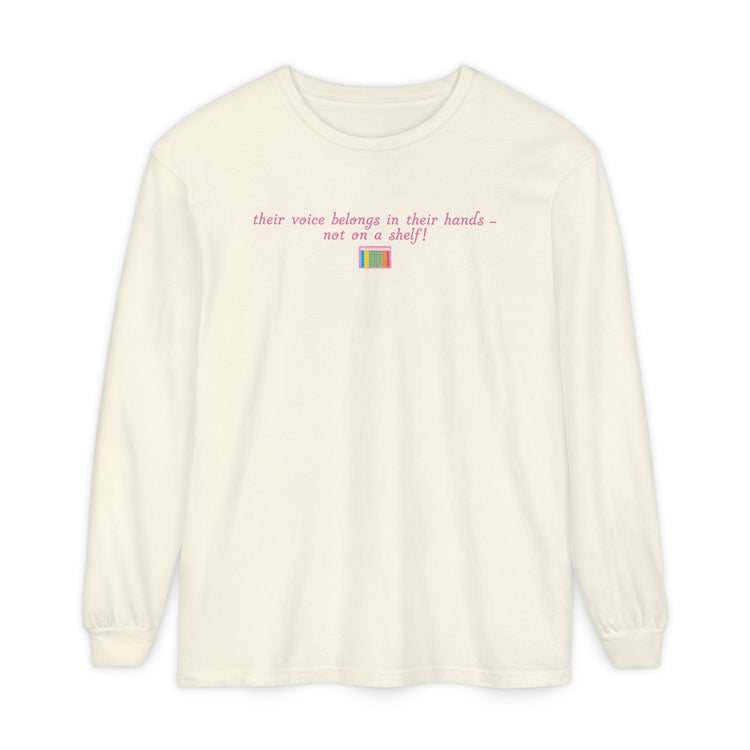 get off the shelf AAC! long sleeve tee