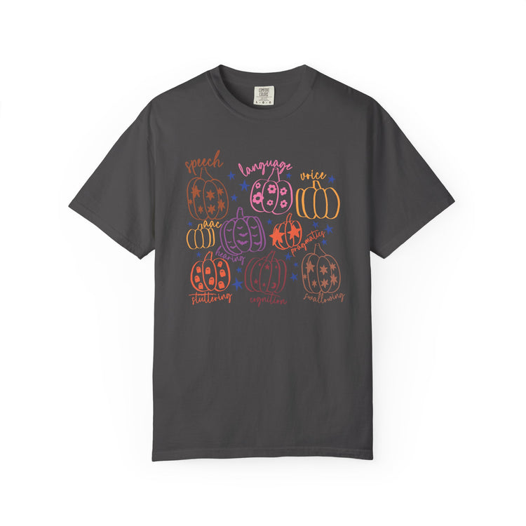 pumpkin slp scope comfort colors tee