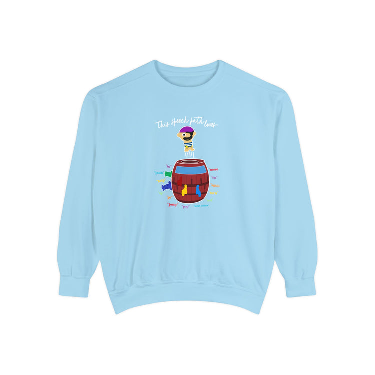 pirate speech path loves comfort colors crewneck