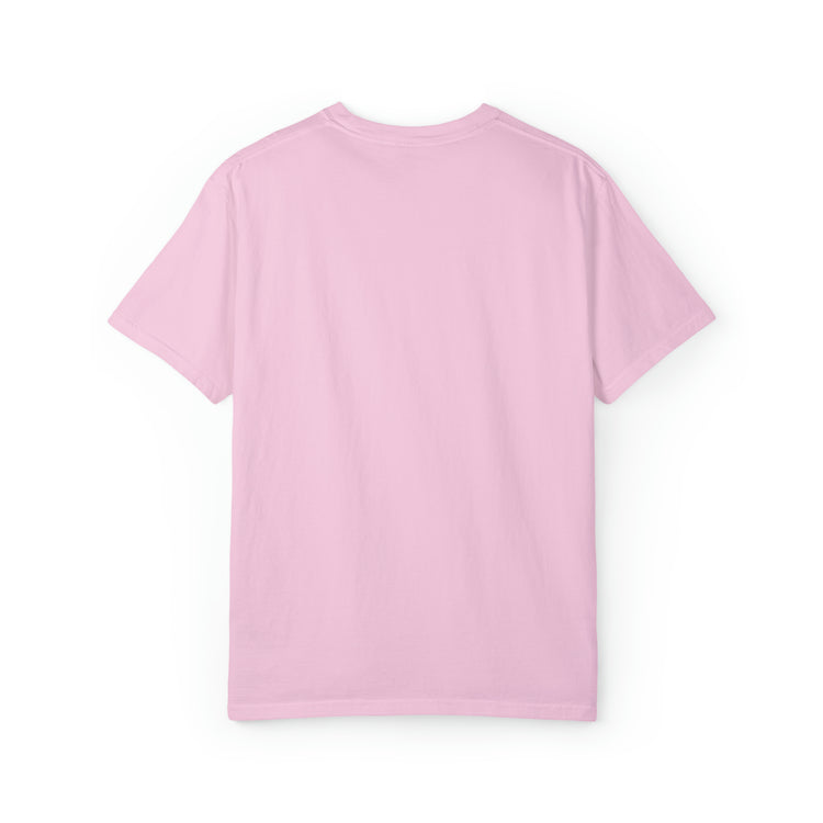 spooky rehab team pink disco ghosts comfort colors tee