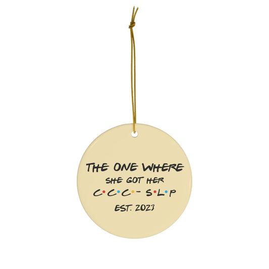 "friends" the one where she got her CCCs 2023 (sample sale)