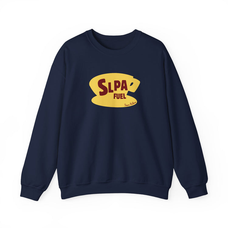 slpa fuel yellow coffee cup crewneck