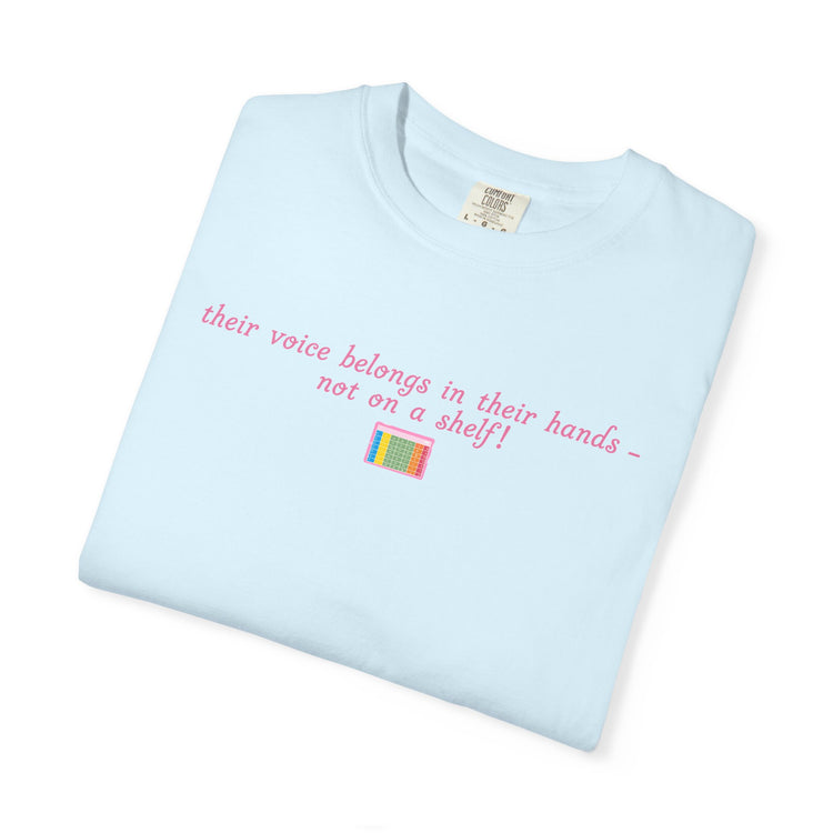get off the shelf AAC! comfort colors tee