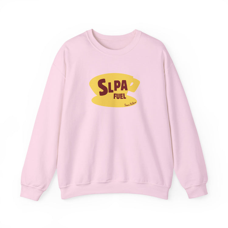 slpa fuel yellow coffee cup crewneck
