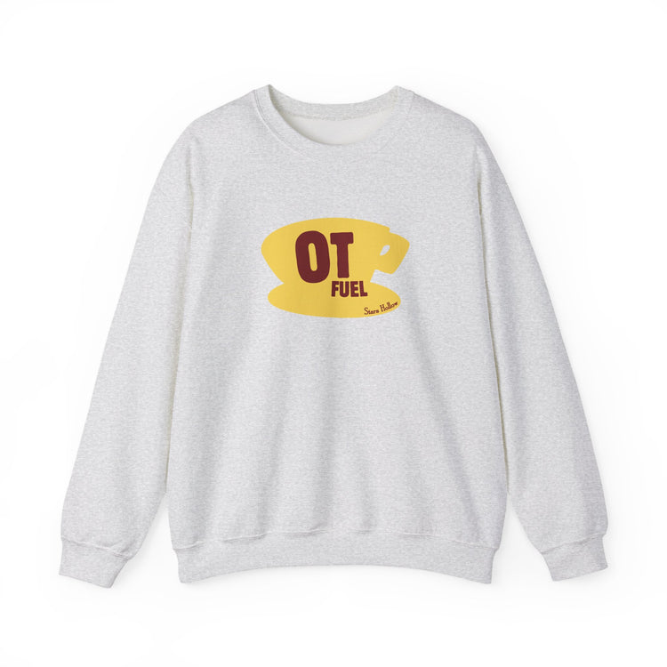 OT fuel yellow coffee cup crewneck