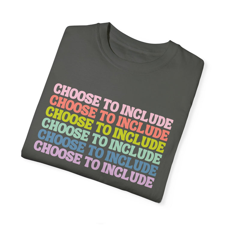 choose to include comfort colors tee