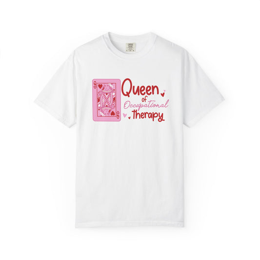 OT queen of hearts comfort colors tee