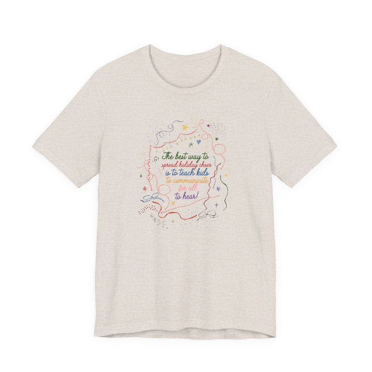 SLP spread holiday cheer short sleeve tee