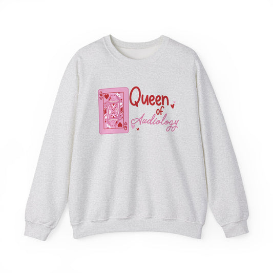 queen of audiology crewneck