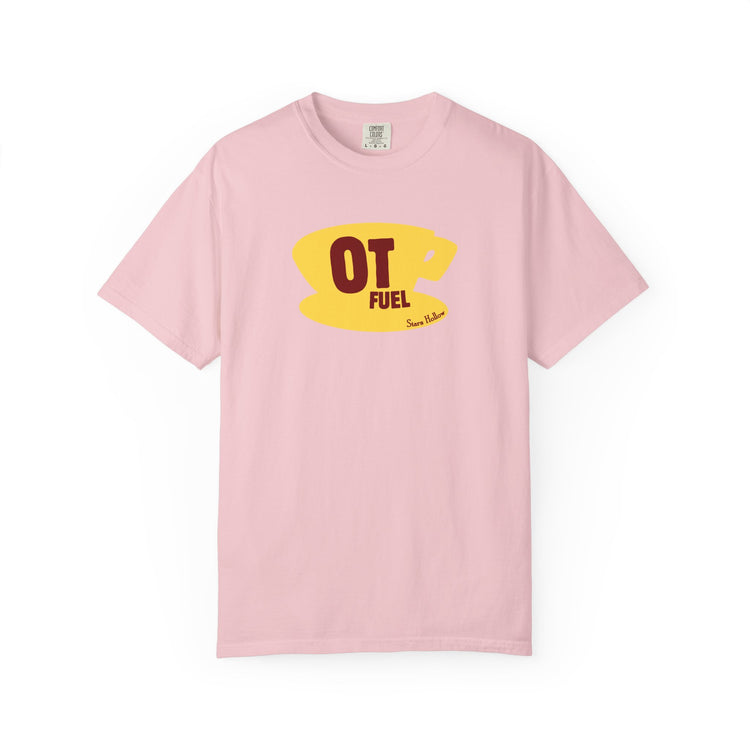 OT fuel yellow coffee cup comfort colors tee