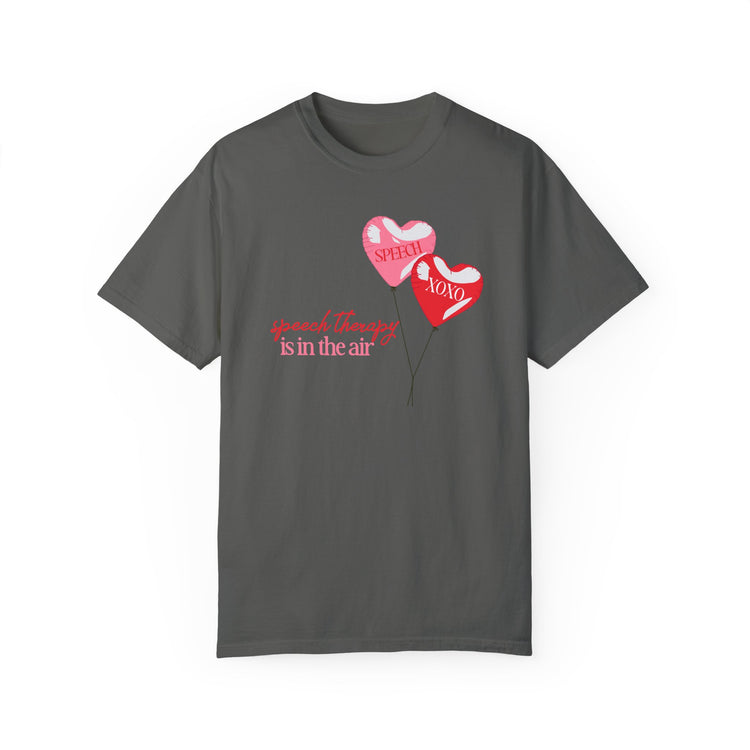 speech is in the air balloon comfort colors tee