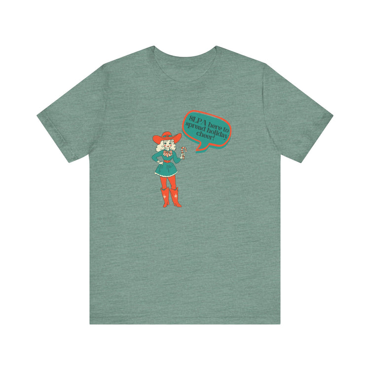 cowgirl SLPA elf short sleeve tee