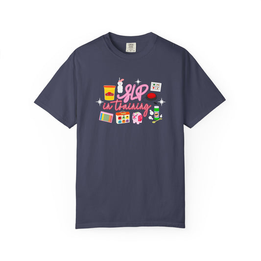SLP in training comfort colors tee