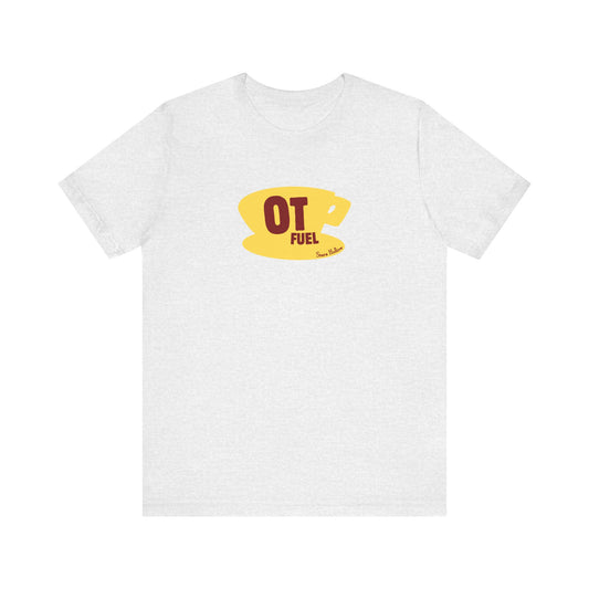 OT fuel yellow coffee cup short sleeve tee