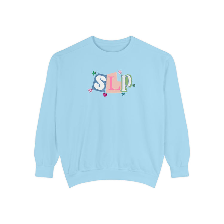 SLP newspaper gem comfort colors crewneck