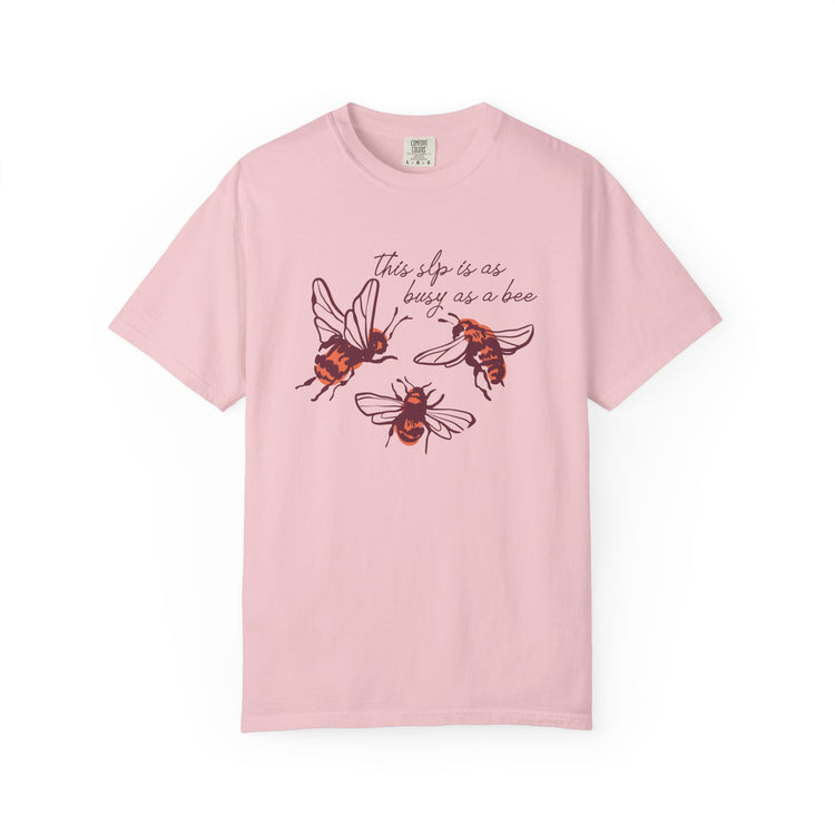 busy as an SLP! comfort colors tee