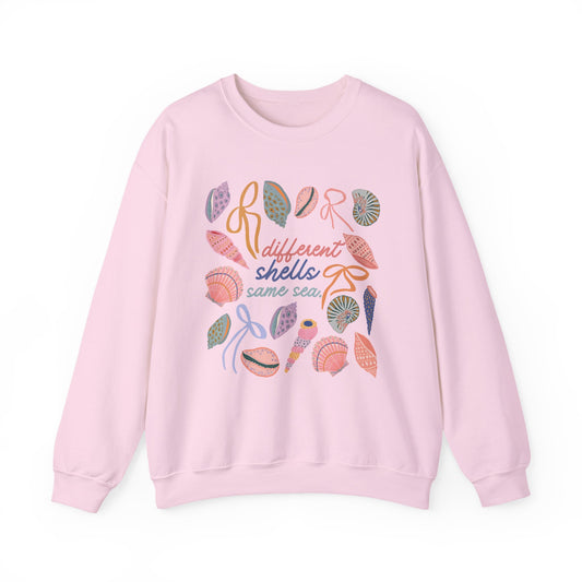 different shells, same sea crewneck