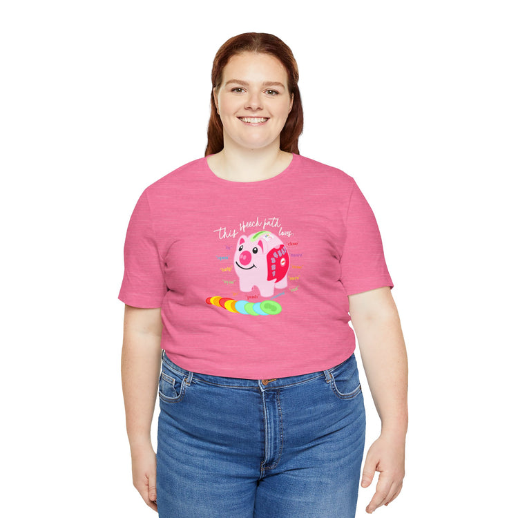 piggy bank speech path loves tee