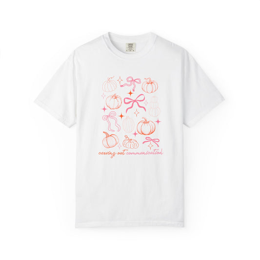 carving out communication! comfort colors tee