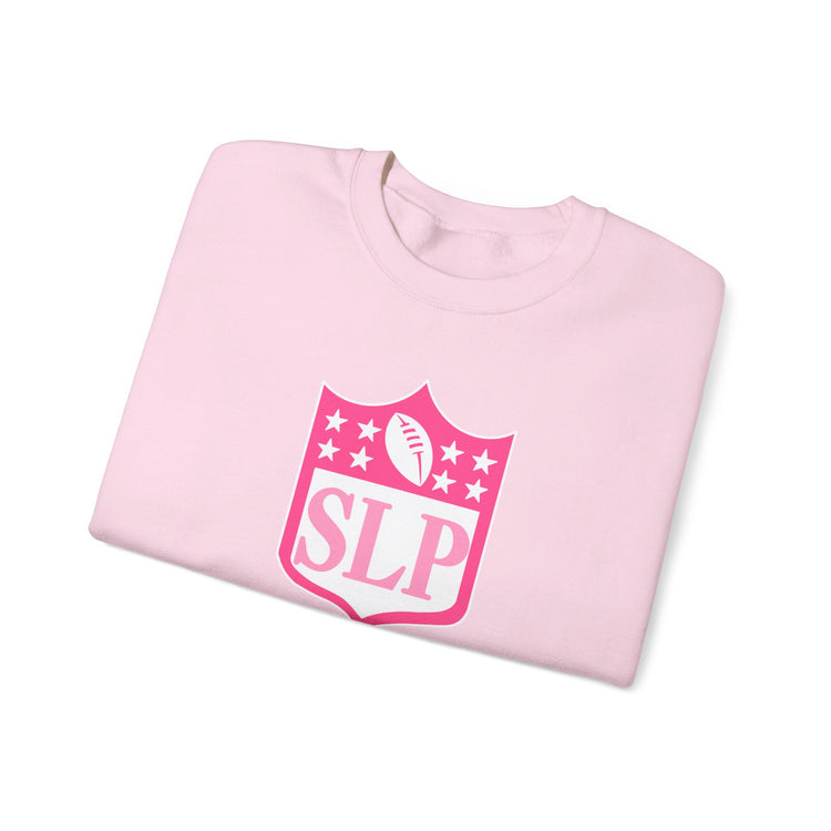 SLP football crest crewneck