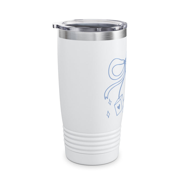 lucky to be an SLP dice 20oz insulated tumbler