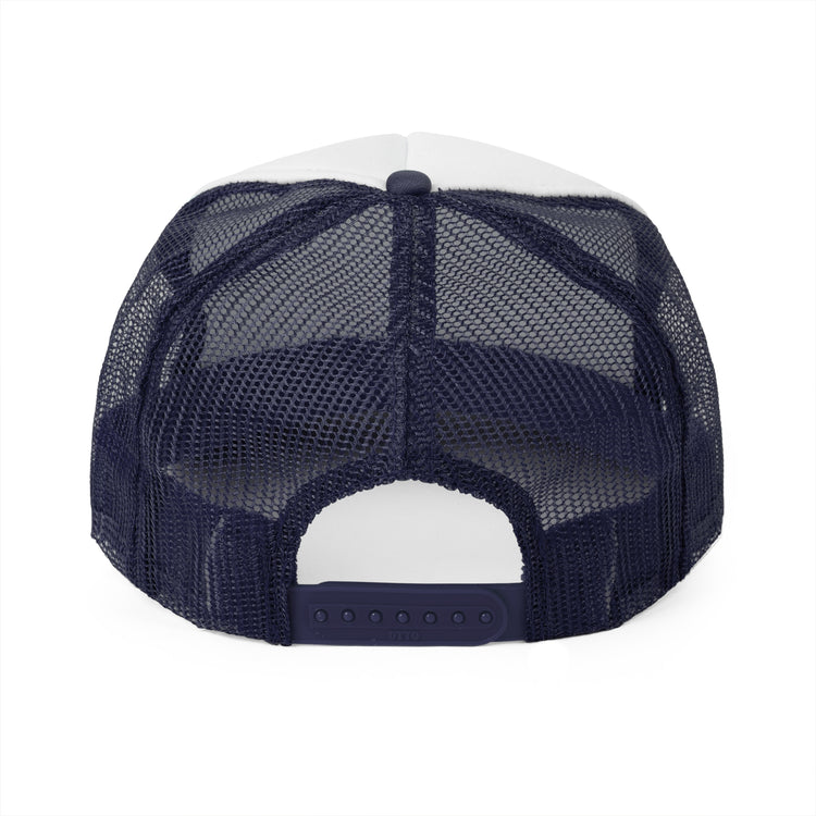 speech varsity blue trucker hat