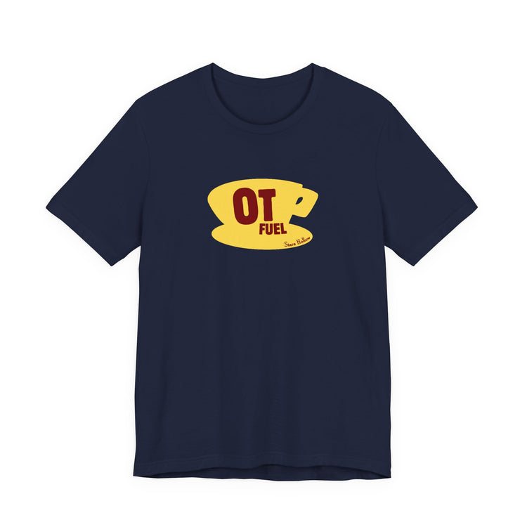 OT fuel yellow coffee cup short sleeve tee