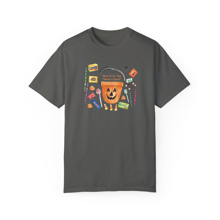 trick or treat comfort colors tee