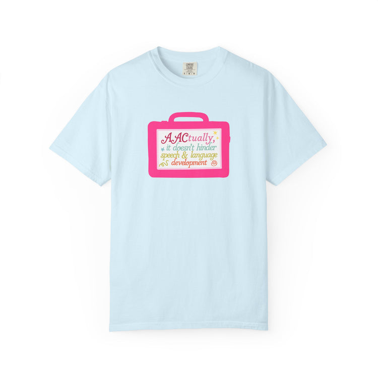 AAC device facts comfort colors tee