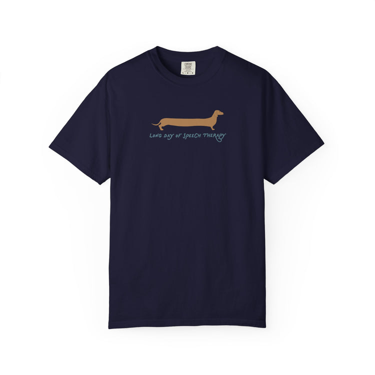 long day dog comfort colors tee