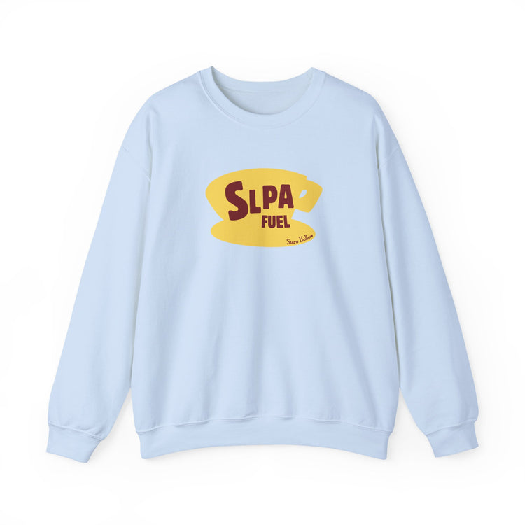 slpa fuel yellow coffee cup crewneck